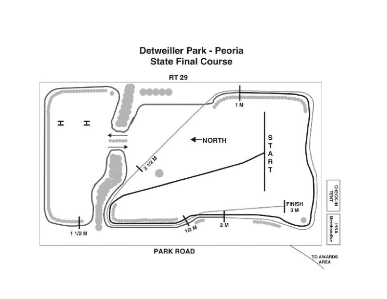 Map of Detweiller Park