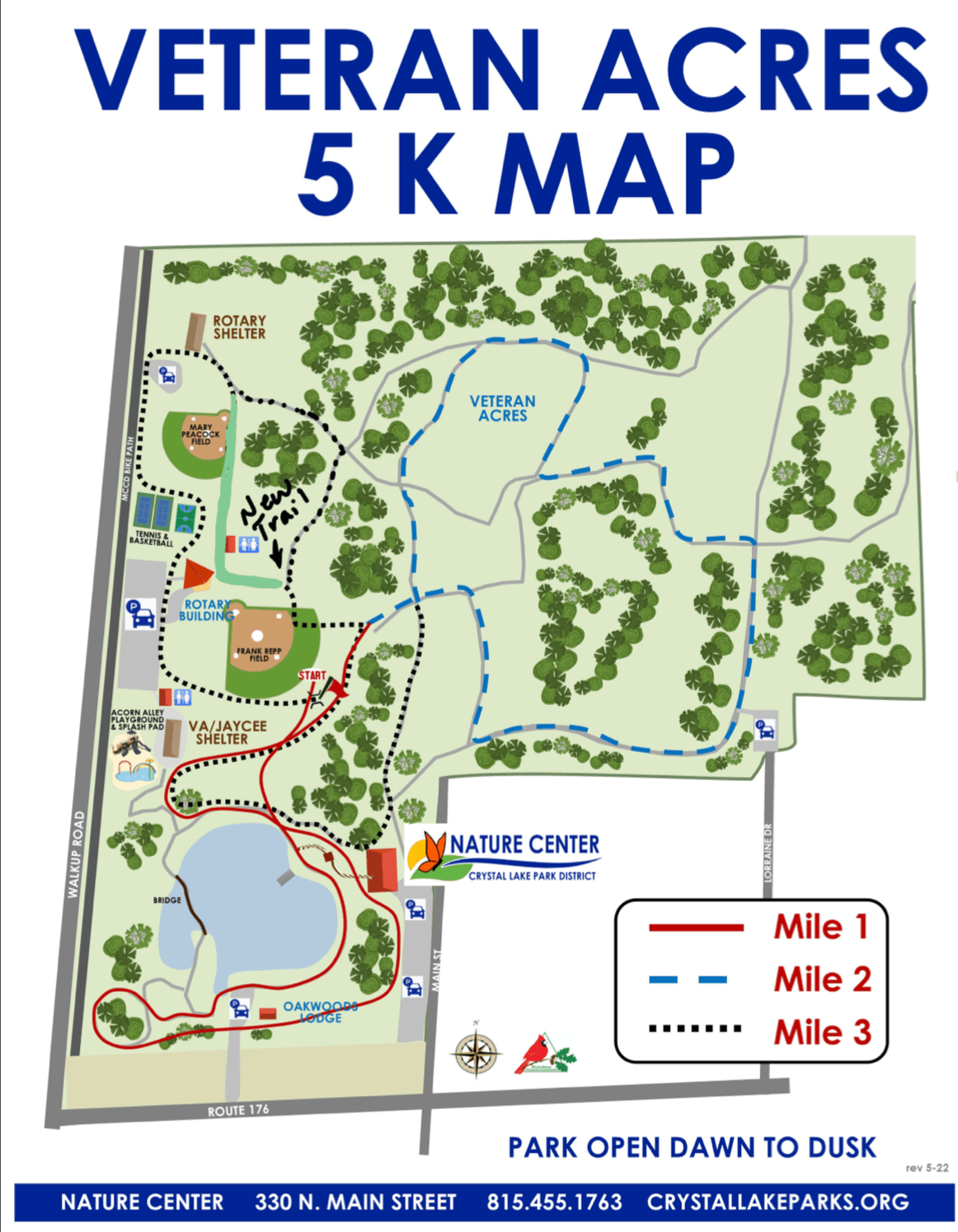 Map of Veteran Acres Park
