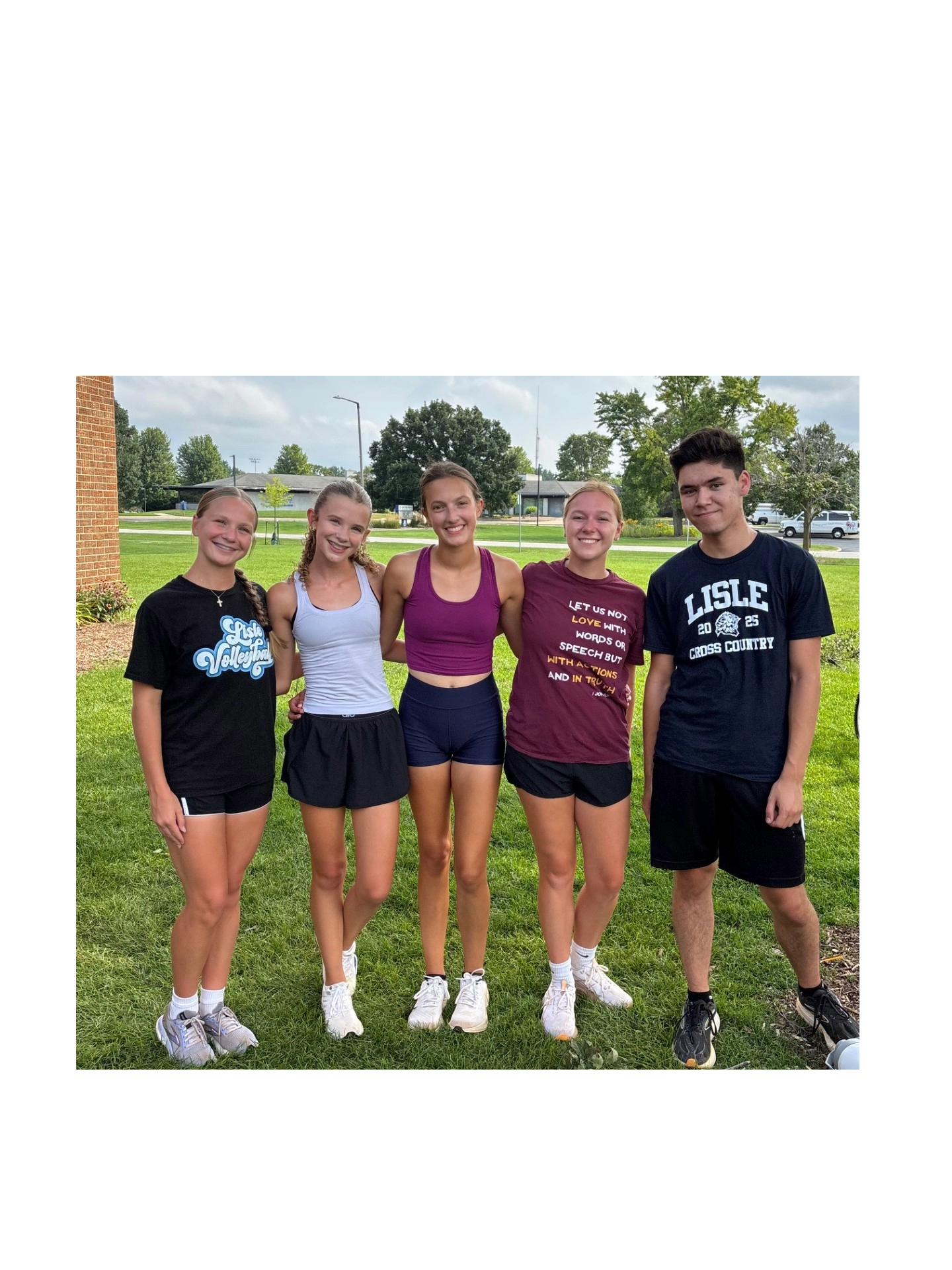 2025 Lisle Cross Country Team Captains